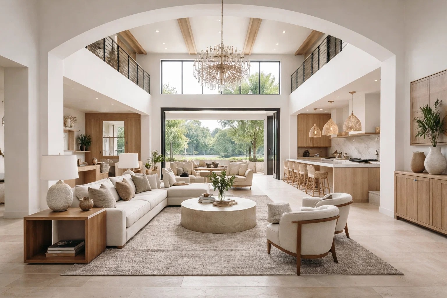 Contemporary interior space